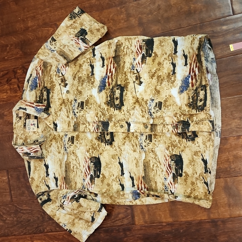 Men's Redhead short sleeve button down